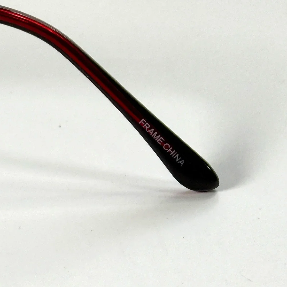 MODERN OPTICAL Welcome Eyeglasses Frame Only 49-19-140 Burgundy/Black Womens‎
